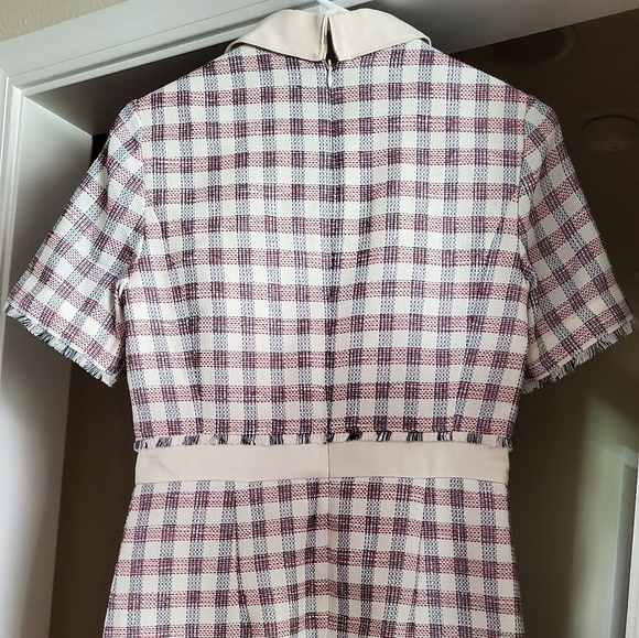 ❤ Plaid Dress | short sleeve - Picture 4 of 5